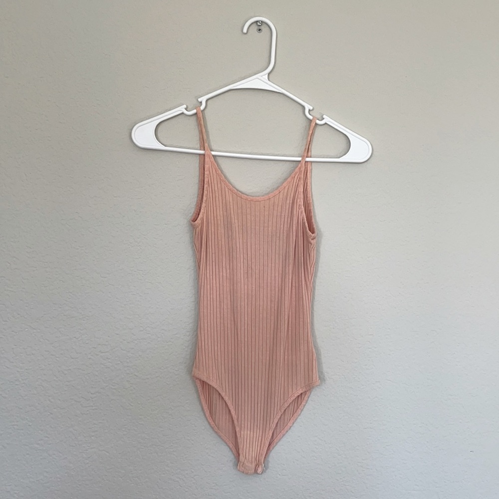 Coral Out From Under Bodysuit Small